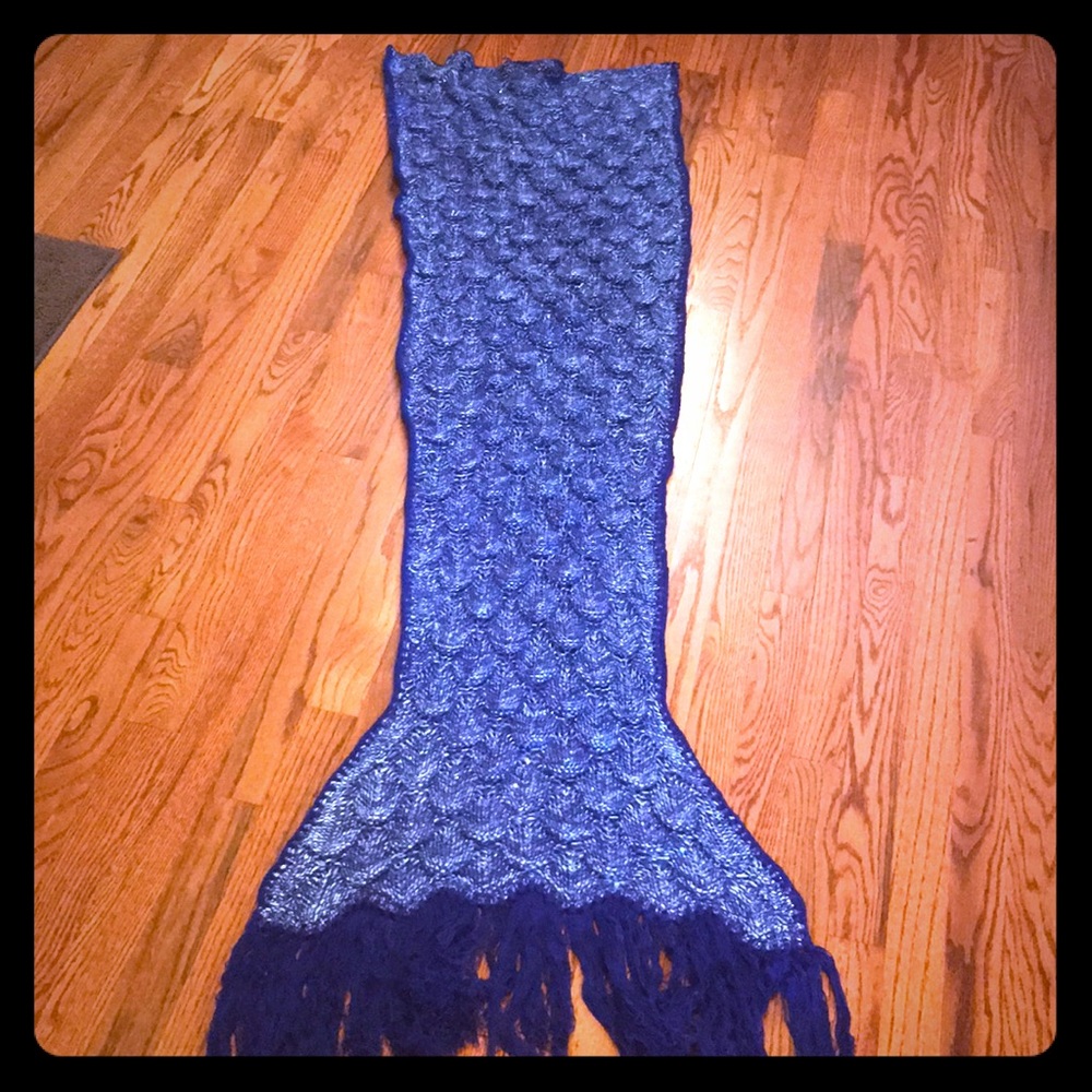 Purple Mermaid Blanket